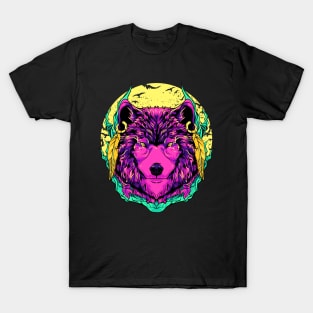 Werewolf Fierce Wolf Mythical Creature Majestic T-Shirt